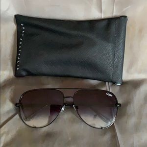 Quay Australia High Key Aviator Sunglasses
